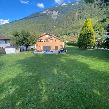 Appartement Moderne Avec Terrasse Et Piscine A Chatel Sur Bex Εξωτερικό φωτογραφία